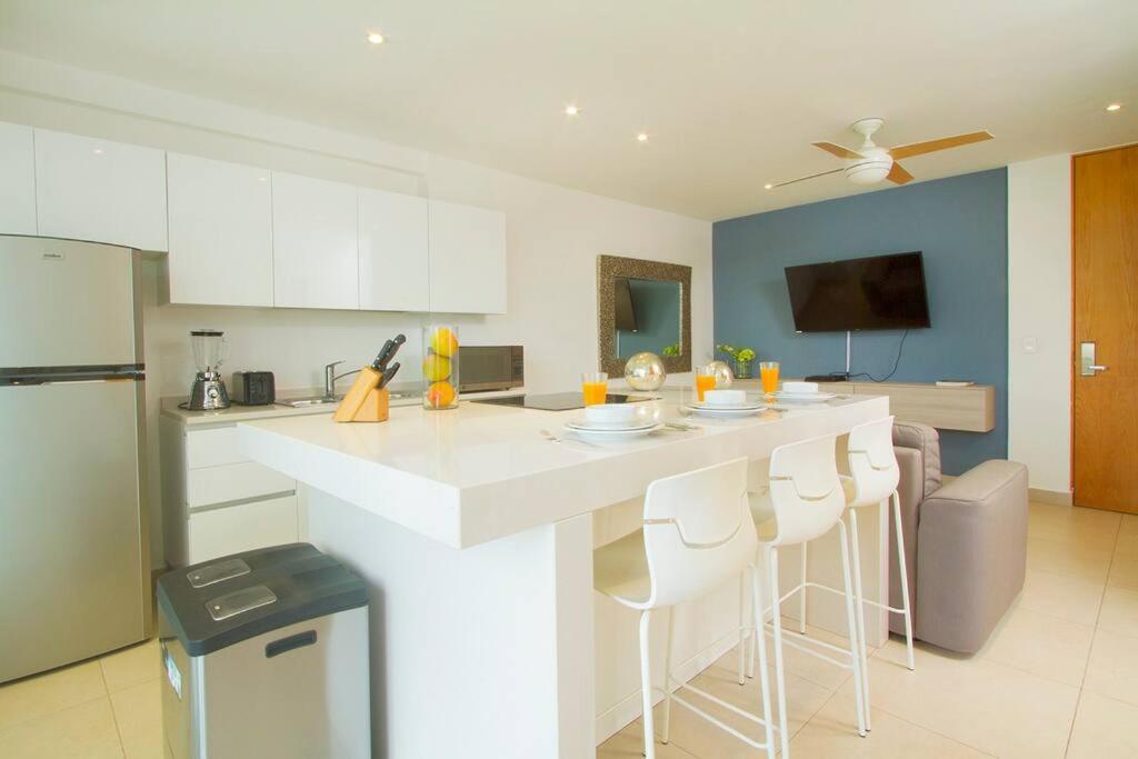 Glamorous 2 Bedroom Apartment / Up To 6 Ppl 신데 델 카르멘 외부 사진